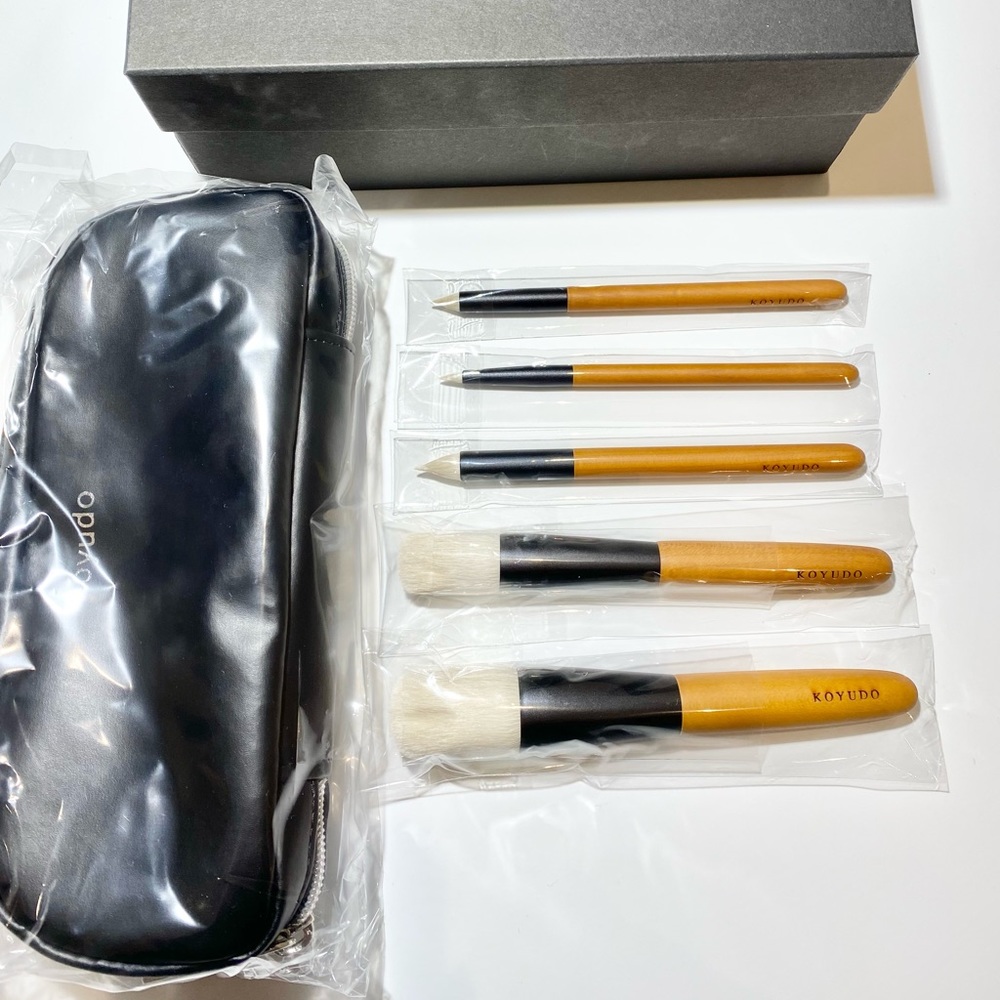 Koyudo Yoshiki brush set gift box